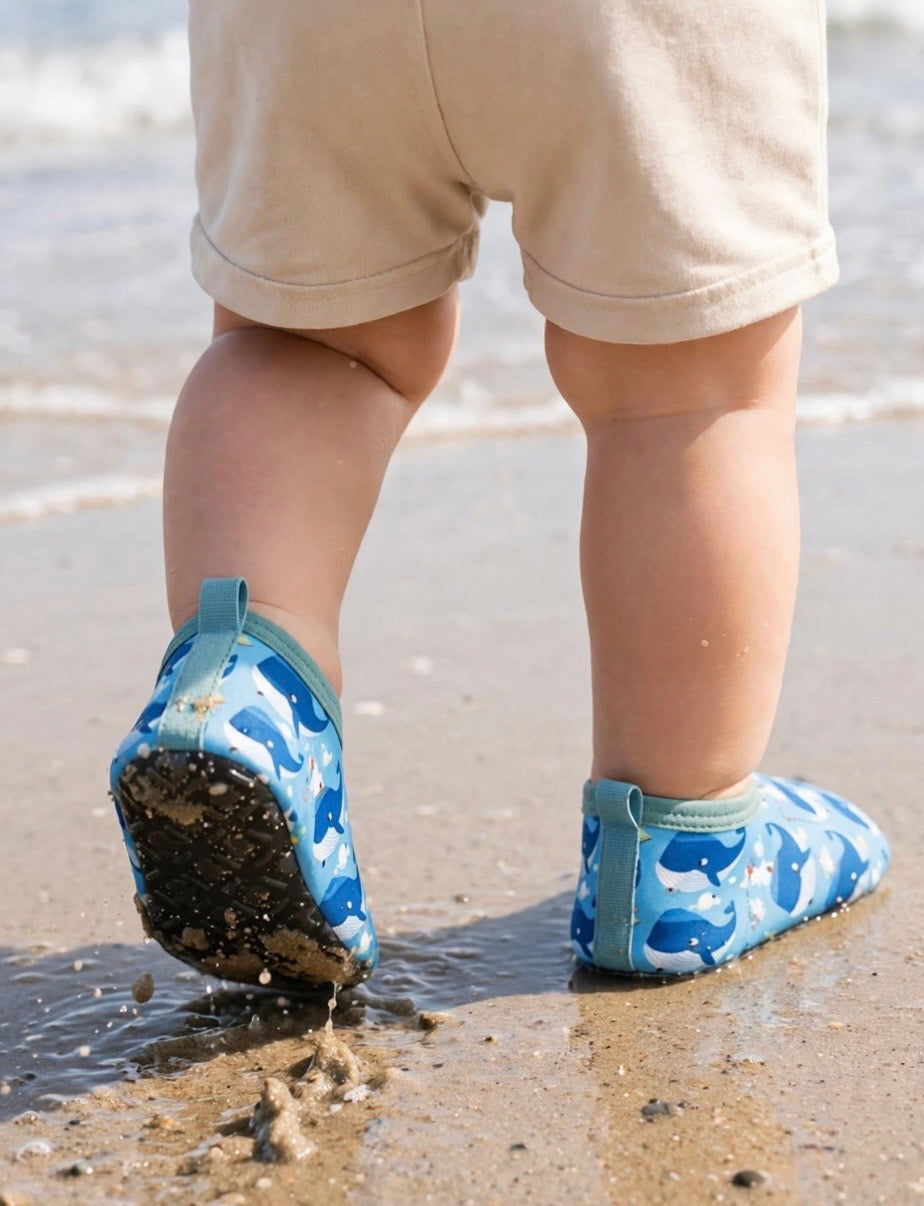 Baby Beach Water Shoes – Non-Slip Soft Sole